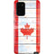 Canada Flag Light Wood Galaxy Note20 5G Pro Case